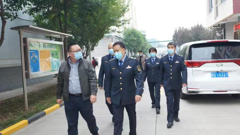 陜西省市場監(jiān)督局領(lǐng)導在我司檢查指導工作